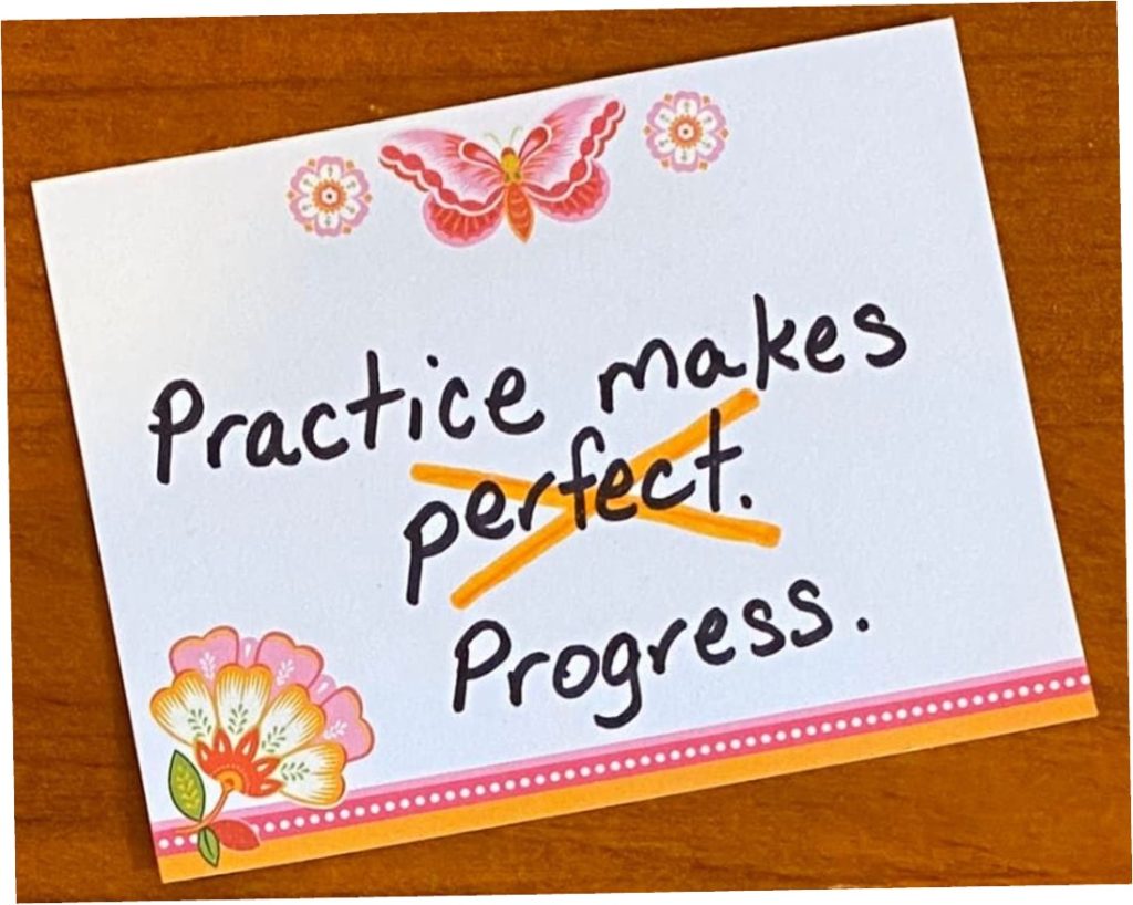 practice makes progress