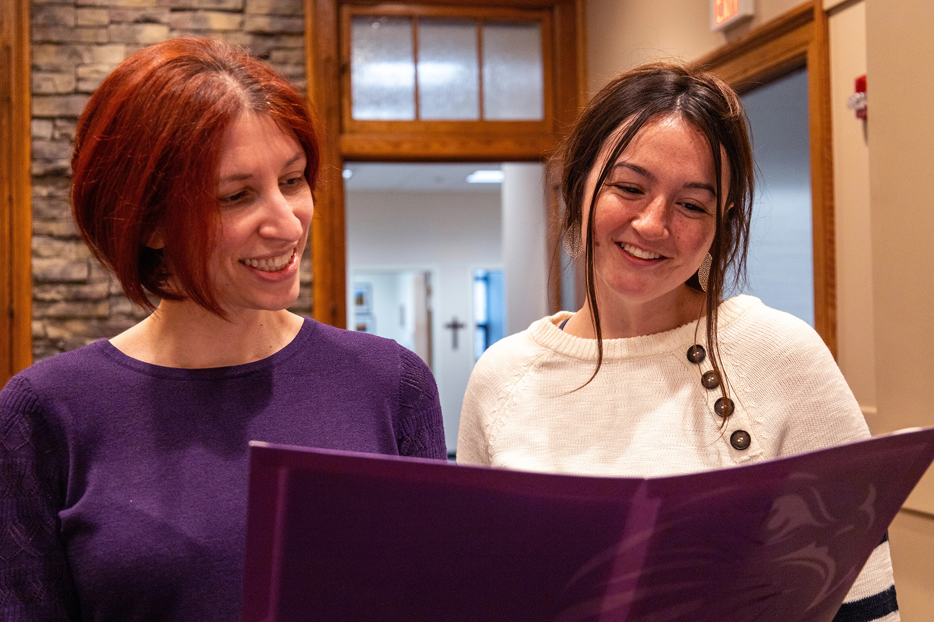 Financial Advisor Helping a Student