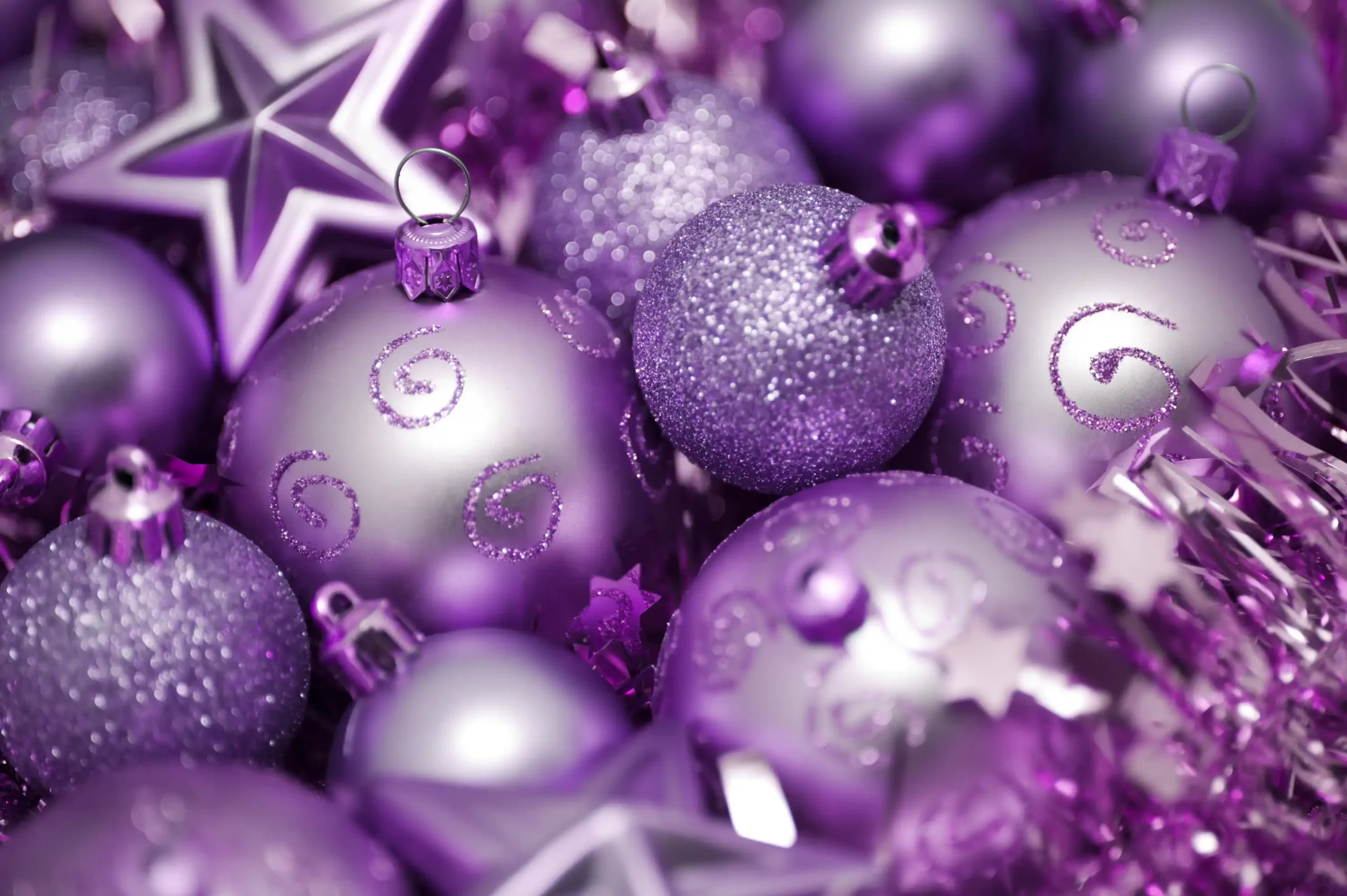 purple Ornaments