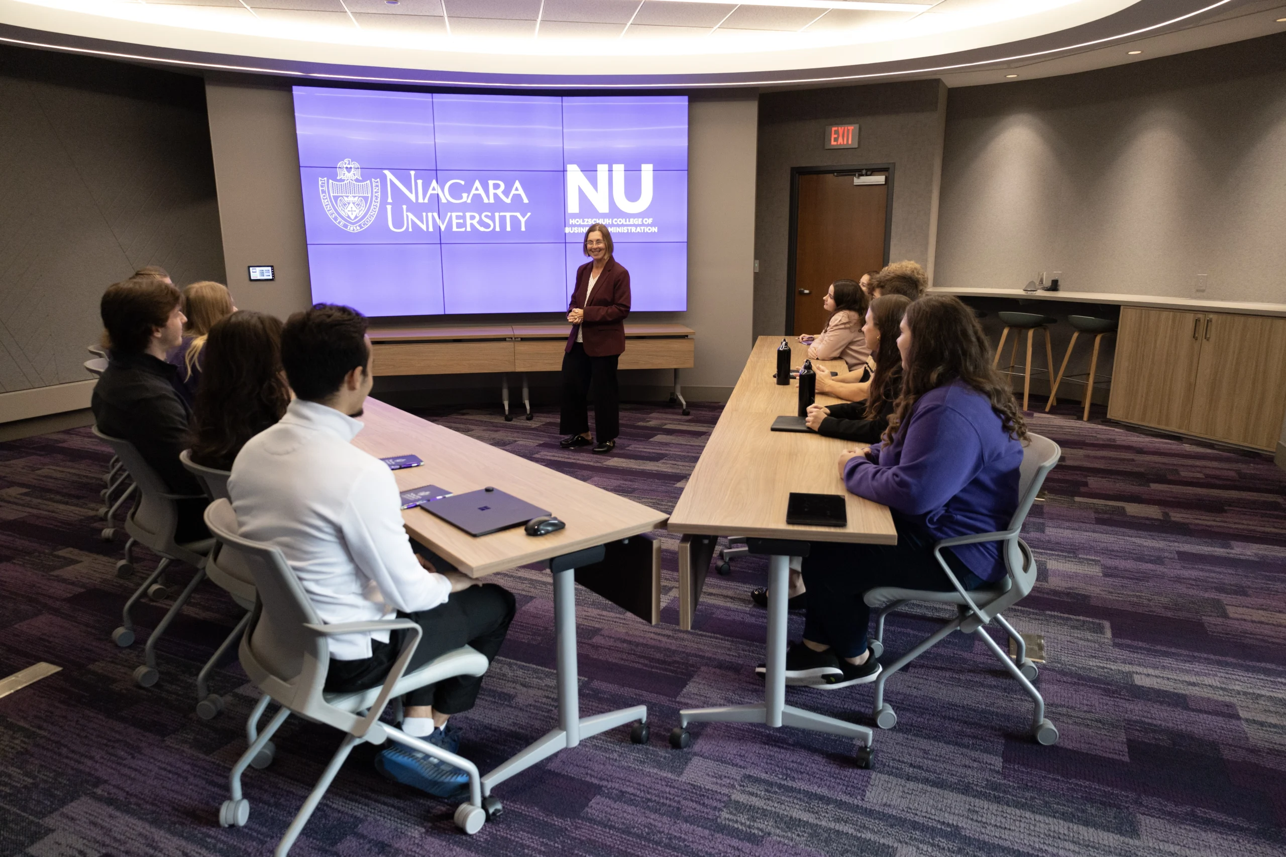 College of Business classroom