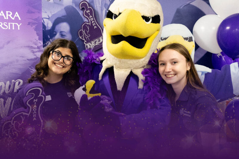 NU Students at Accepted Student Celebration