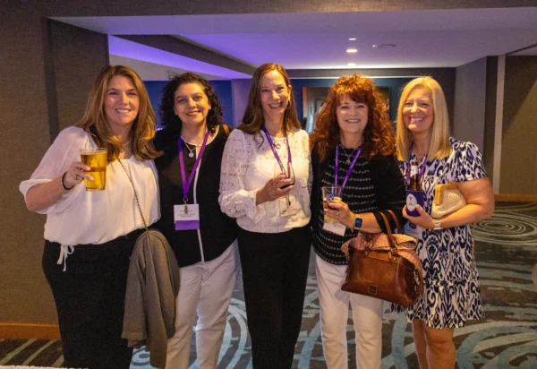 Group of people during alumni weekend