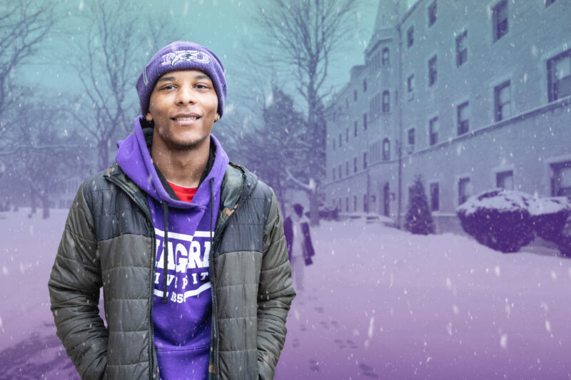 Niagara University Student at Friday Mini Open House