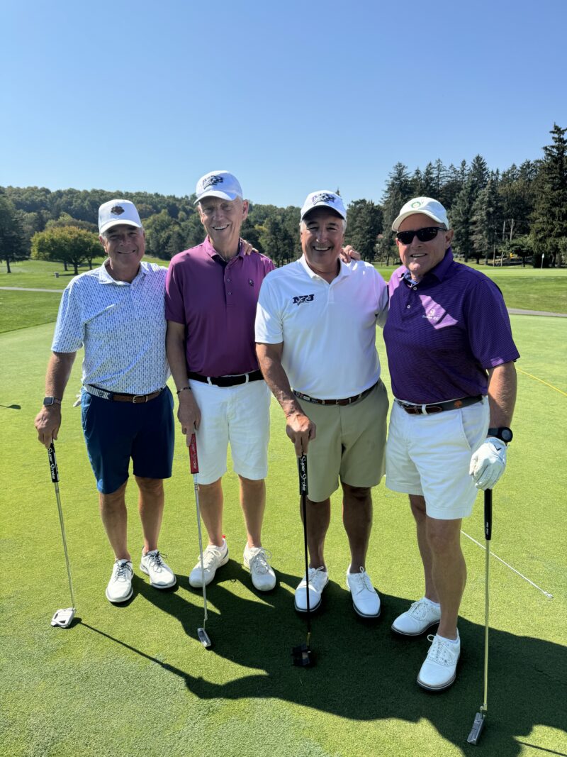 Purple Eagle Golf Classic golfers