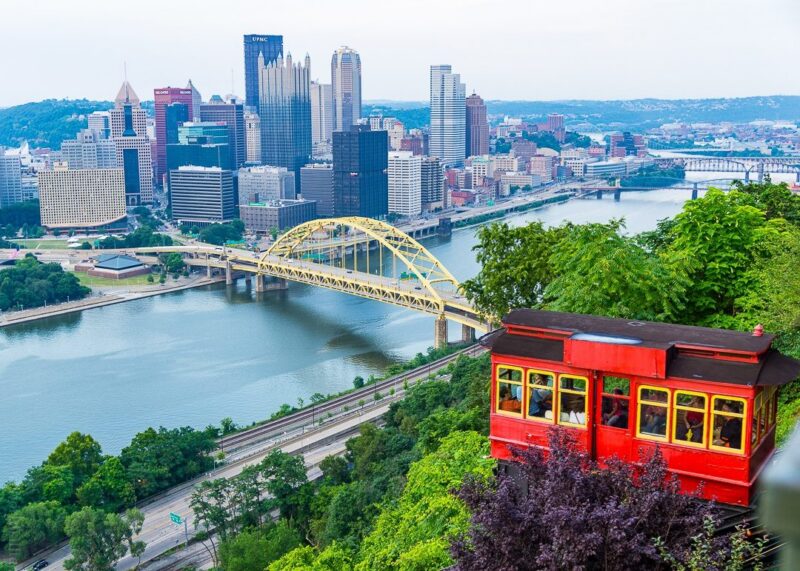 Pittsburgh city landscape