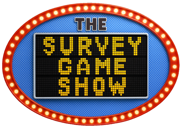 The Survey Game Show in the design of family feud